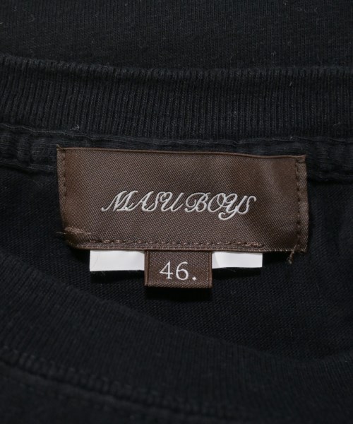 MASU（エムエーエスユー）Tシャツ・カットソー 黒 サイズ:46(M位) メンズ/2200622711225