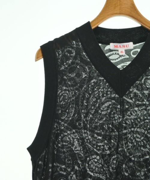 MASU（エムエーエスユー）ベスト 黒 サイズ:46(M位) メンズ/2200620395519