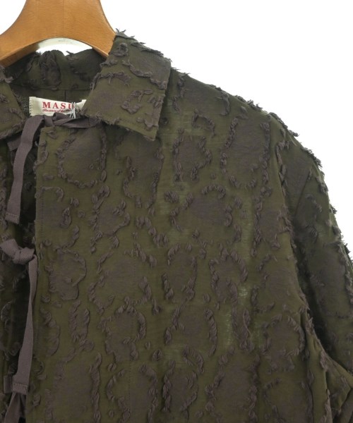 MASU（エムエーエスユー）カジュアルシャツ カーキ サイズ:44(S位) メンズ/2200625843060