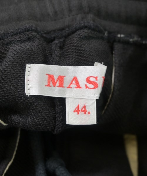 MASU（エムエーエスユー）スウェットパンツ 黒 サイズ:44(S位) メンズ/2200628115010