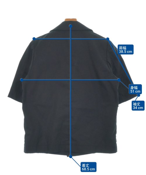 MASU（エムエーエスユー）カジュアルジャケット 黒 サイズ:46(M位) メンズ/2200633059019