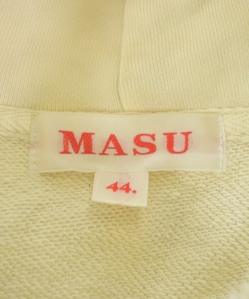 MASU（エムエーエスユー）パーカー 白 サイズ:44(S位) メンズ/2200610911040