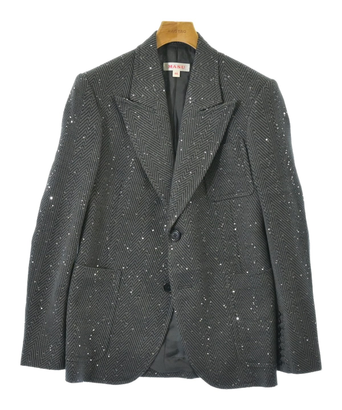 MASU（エムエーエスユー）テーラードジャケット グレー サイズ:44(S位