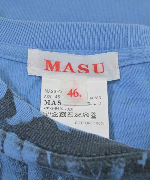 MASU（エムエーエスユー）Tシャツ・カットソー 青 サイズ:46(M位) メンズ/2200673737014