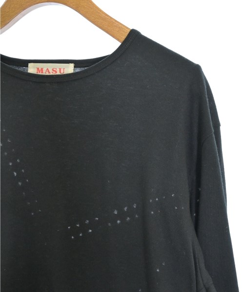 MASU（エムエーエスユー）Tシャツ・カットソー 黒 サイズ:44(S位) メンズ/2200679906100