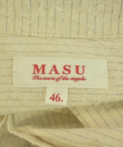 MASU（エムエーエスユー）カジュアルシャツ ベージュ サイズ:46(M位) メンズ/2200696102165