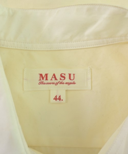 MASU（エムエーエスユー）カジュアルシャツ 黄 サイズ:44(S位) メンズ/2200699841023