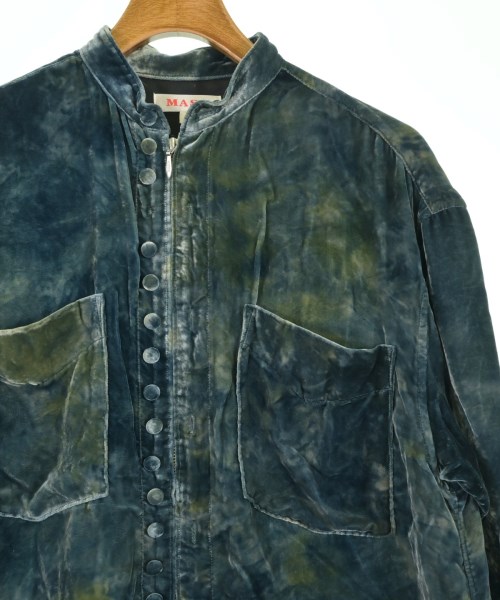 MASU（エムエーエスユー）カジュアルシャツ 緑 サイズ:46(L位) メンズ/2200646800042