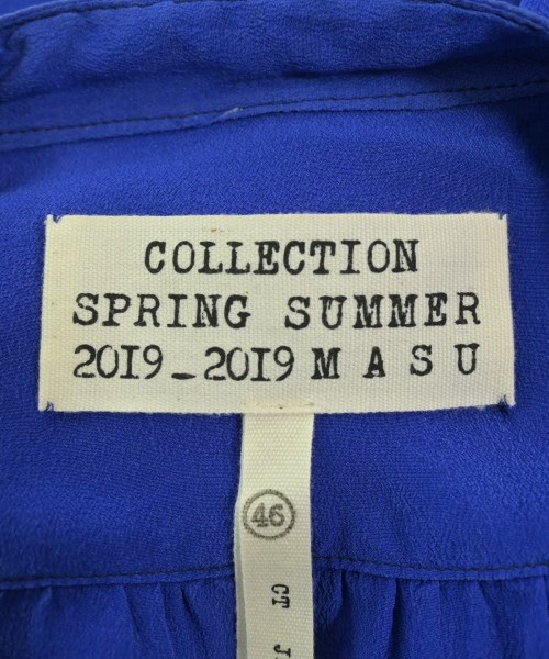 MASU（エムエーエスユー）カジュアルシャツ 青 サイズ:46(L位) メンズ/2200646800066