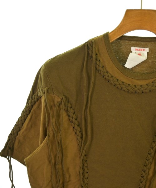 MASU（エムエーエスユー）Tシャツ・カットソー 茶 サイズ:46(M位) メンズ/2200652948103