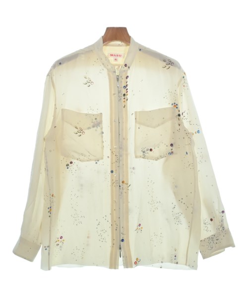 MASU(エムエーエスユー)カジュアルシャツ 白 サイズ:46(M位)/2200656456048