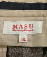 MASU（エムエーエスユー）スラックス 茶 サイズ:48(L位) メンズ/2200648669029