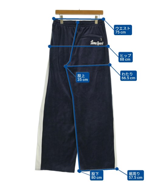 MASU（エムエーエスユー）スウェットパンツ 紺 サイズ:XL メンズ/2200651069021