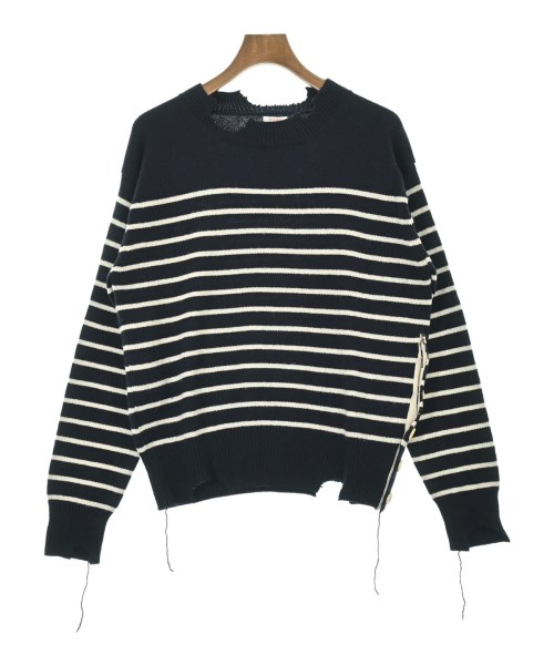 MASU(エムエーエスユー)ニット・セーター 紺 サイズ:48(L位)/2200653550411