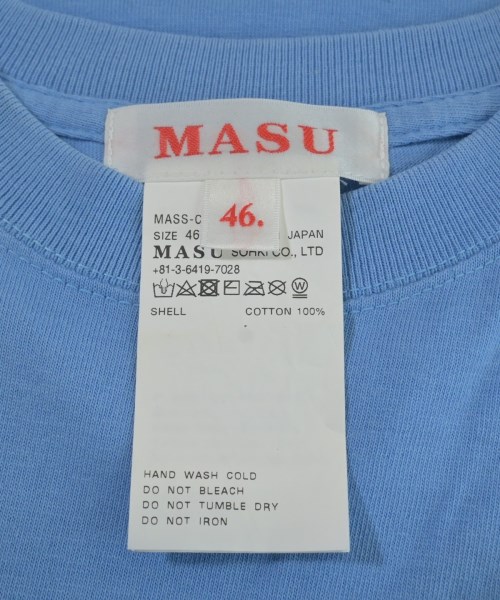 MASU（エムエーエスユー）Tシャツ・カットソー 青 サイズ:46(M位) メンズ/2200653954011