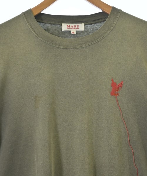 MASU（エムエーエスユー）Tシャツ・カットソー カーキ サイズ:46(M位) メンズ/2200704880023