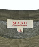 MASU（エムエーエスユー）Tシャツ・カットソー カーキ サイズ:46(M位) メンズ/2200704880023