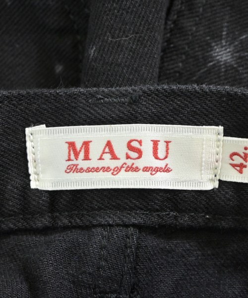MASU（エムエーエスユー）デニムパンツ 黒 サイズ:42(XS位) メンズ/2200663469109
