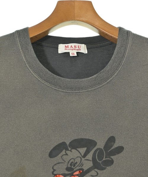 MASU（エムエーエスユー）Tシャツ・カットソー グレー サイズ:50(XL位) メンズ/2200664182182