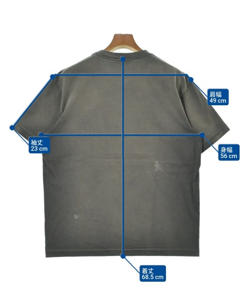 MASU（エムエーエスユー）Tシャツ・カットソー グレー サイズ:50(XL位) メンズ/2200664182182