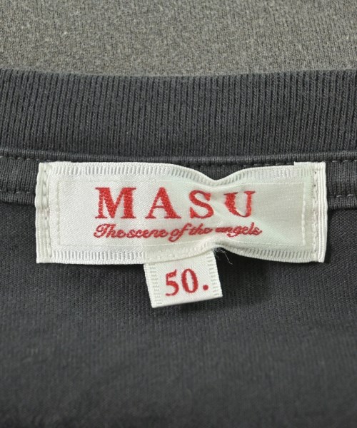 MASU（エムエーエスユー）Tシャツ・カットソー グレー サイズ:50(XL位) メンズ/2200664182199