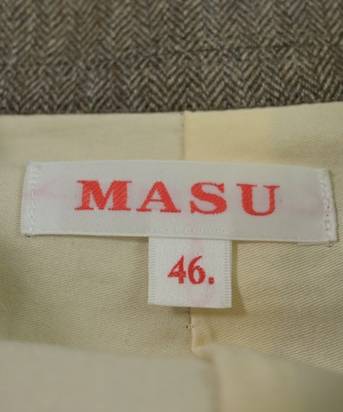 MASU（エムエーエスユー）ジャケット 茶 サイズ:46(M位) メンズ/2200723080053