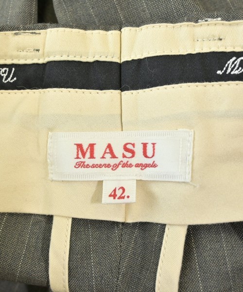 MASU（エムエーエスユー）スラックス グレー サイズ:42(XS位) メンズ/2200735066106