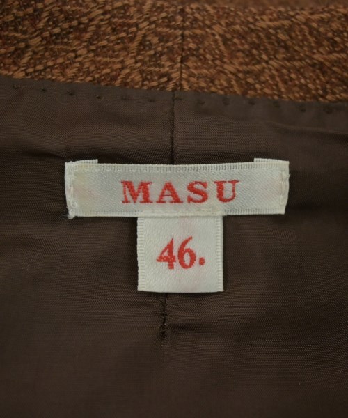 MASU（エムエーエスユー）カジュアルジャケット 茶 サイズ:46(M位) メンズ/2200736284059