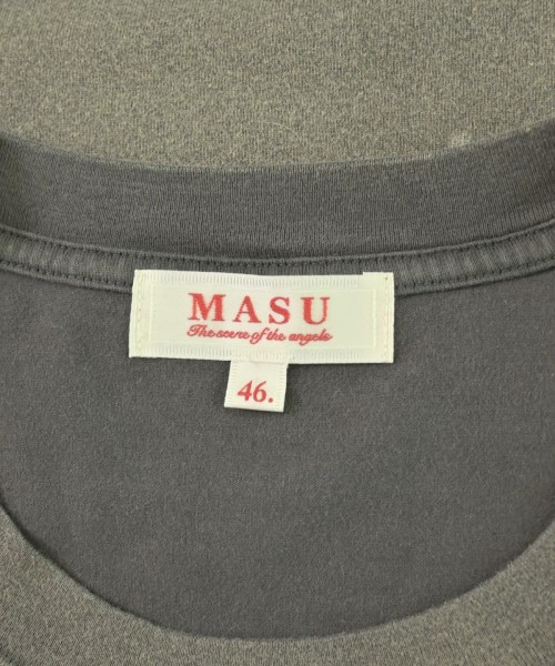 MASU（エムエーエスユー）Tシャツ・カットソー グレー サイズ:46(M位) メンズ/2200719227073