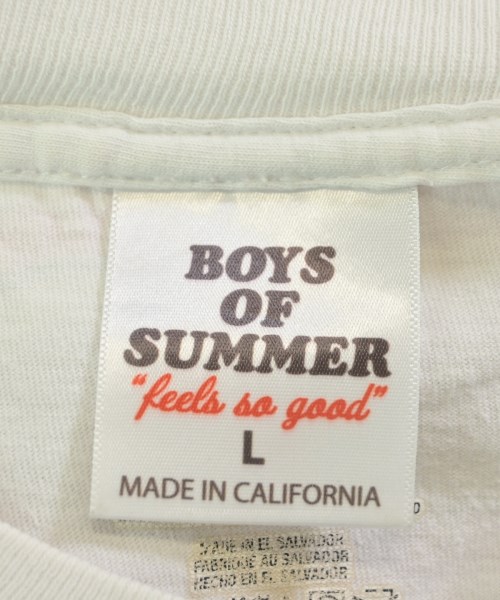 BOYS OF SUMMER（ボーイズオブサマー）Tシャツ・カットソー 白 サイズ:L メンズ/2200647222027