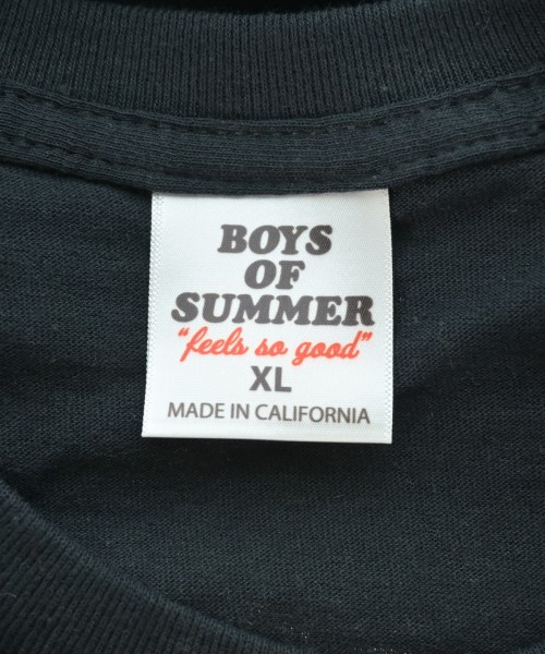 BOYS OF SUMMER（ボーイズオブサマー）Tシャツ・カットソー 黒 サイズ:XL メンズ/2200679324638