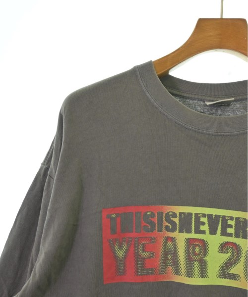 thisisneverthat（ディスイズネバーザット）Tシャツ・カットソー グレー サイズ:XL メンズ/2200507398039