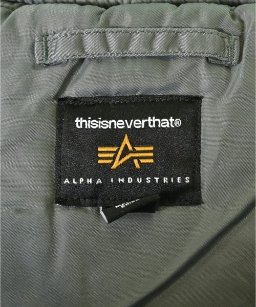 thisisneverthat（ディスイズネバーザット）ミリタリーブルゾン グレー サイズ:L メンズ/2200625966028