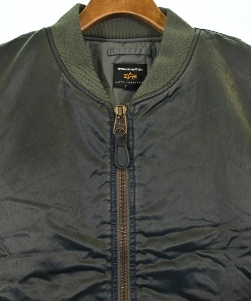 thisisneverthat（ディスイズネバーザット）ミリタリーブルゾン グレー サイズ:L メンズ/2200625966028