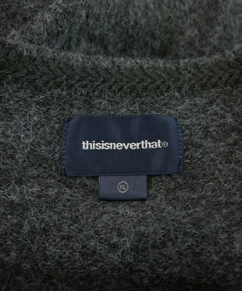 thisisneverthat（ディスイズネバーザット）カーディガン グレー サイズ:XL メンズ/2200623128039