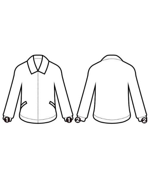 thisisneverthat（ディスイズネバーザット）カジュアルジャケット グレー サイズ:XS レディース/2200624084044