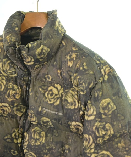 thisisneverthat（ディスイズネバーザット）ダウンジャケット/ダウンベスト グレー サイズ:M メンズ/2200631754015