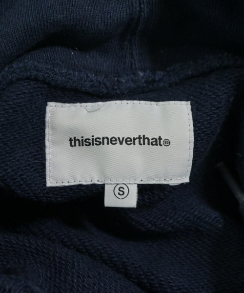 thisisneverthat（ディスイズネバーザット）パーカー 紺 サイズ:S レディース/2200611849090