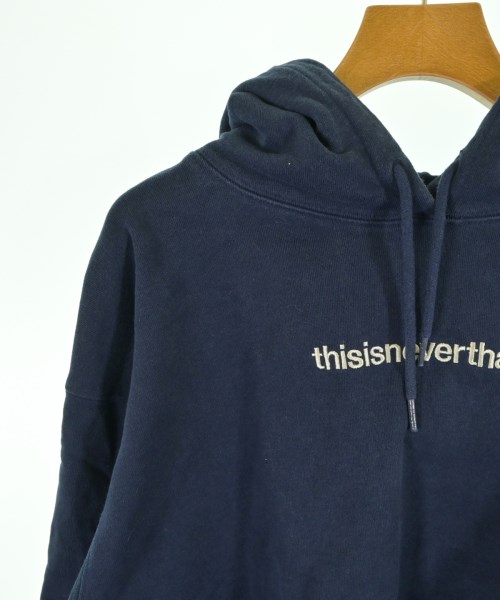 thisisneverthat（ディスイズネバーザット）パーカー 紺 サイズ:S レディース/2200611849090