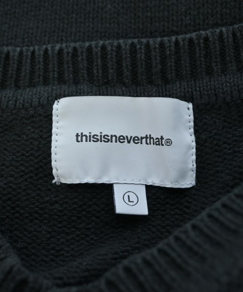 thisisneverthat（ディスイズネバーザット）ベスト 黒 サイズ:L メンズ/2200617701071