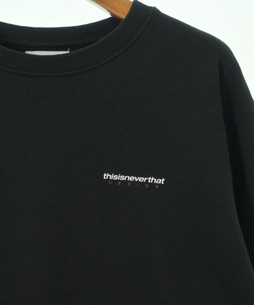 thisisneverthat（ディスイズネバーザット）スウェット 黒 サイズ:M メンズ/2200612155039