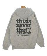 thisisneverthat（ディスイズネバーザット）パーカー グレー サイズ:XL レディース/2200546433142