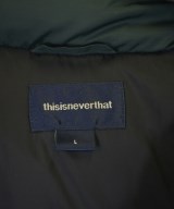 thisisneverthat（ディスイズネバーザット）ダウンジャケット/ダウンベスト 緑 サイズ:L メンズ/2200672538070