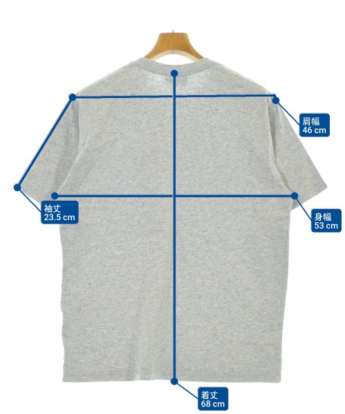 thisisneverthat（ディスイズネバーザット）Tシャツ・カットソー グレー サイズ:M メンズ/2200675461047