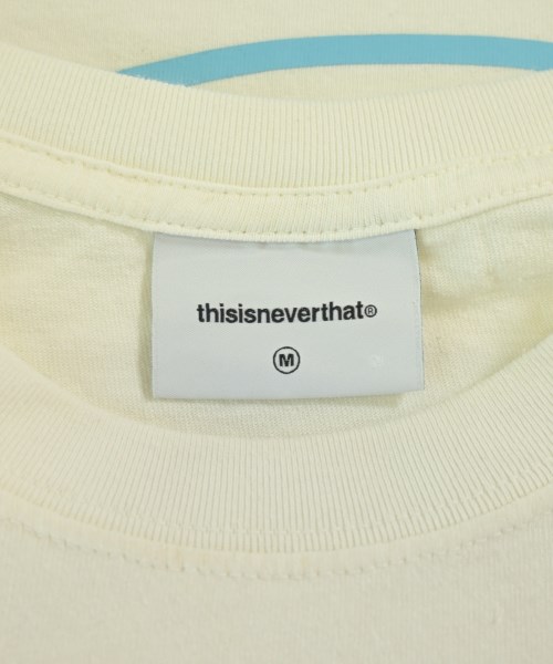 thisisneverthat（ディスイズネバーザット）Tシャツ・カットソー 白 サイズ:M メンズ/2200675461054