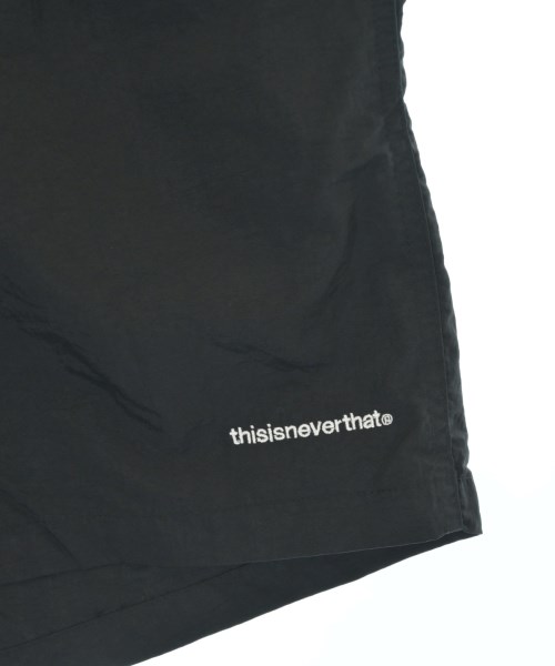 thisisneverthat（ディスイズネバーザット）ショートパンツ 黒 サイズ:L メンズ/2200692344095