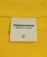 thisisneverthat（ディスイズネバーザット）Tシャツ・カットソー 黄 サイズ:L メンズ/2200701524142