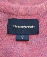 thisisneverthat（ディスイズネバーザット）カーディガン ピンク サイズ:L メンズ/2200702104091