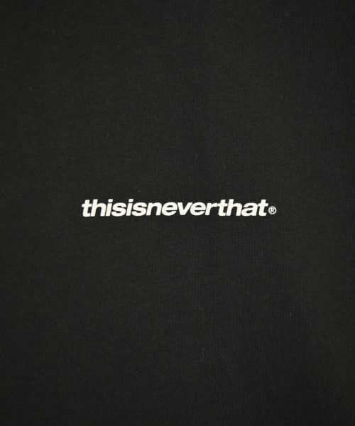 thisisneverthat（ディスイズネバーザット）Tシャツ・カットソー 黒 サイズ:XL メンズ/2200658563065