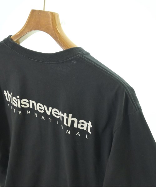 thisisneverthat（ディスイズネバーザット）Tシャツ・カットソー 黒 サイズ:XL メンズ/2200712774024